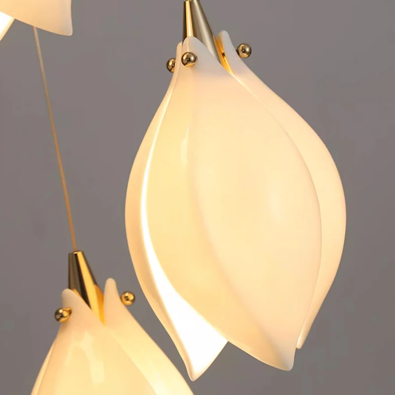 Modern Light Emitting Diode Chandelier Art Long Chandelier