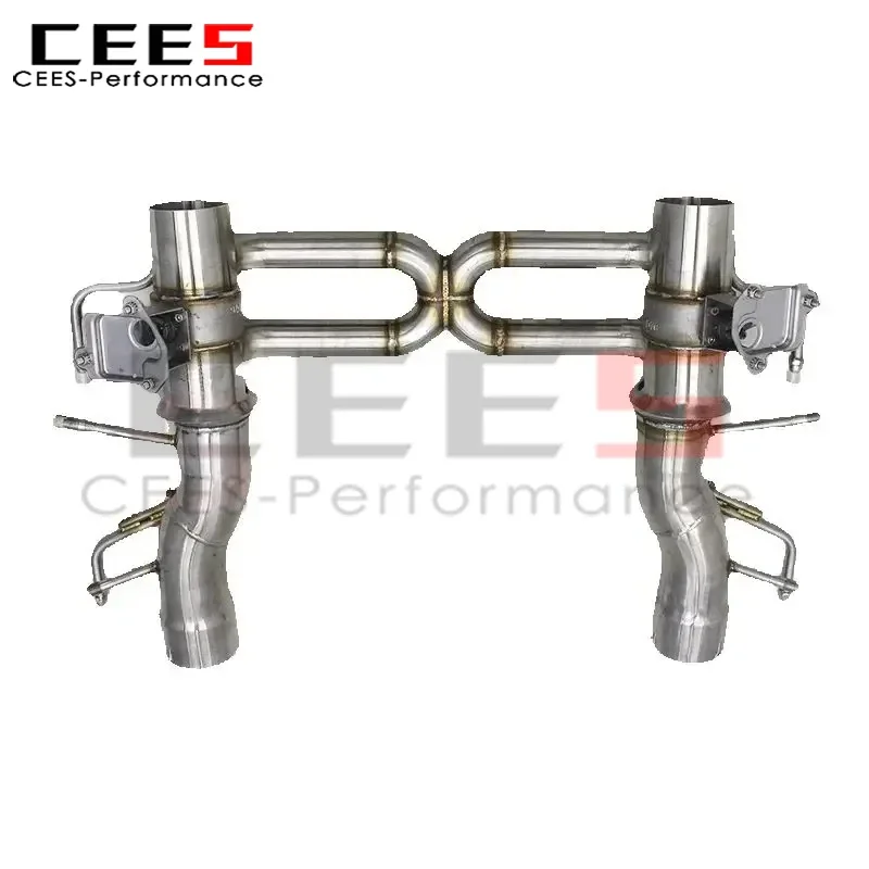 

cees Catback Full Exhaust System for Ferrari SF90 3.9T V8 2019-2023 Escape Exhaust Pipe Muffler High Performance