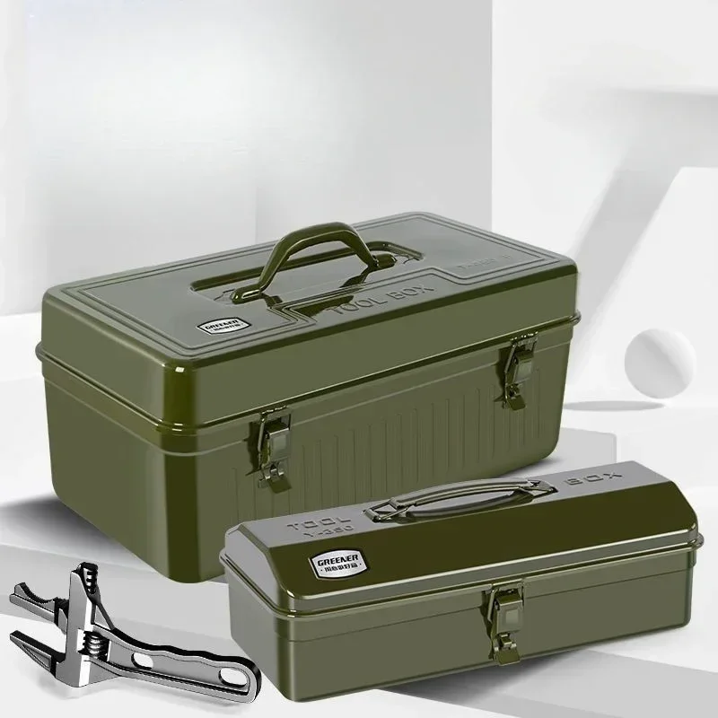 

Professional Storage Toolbox Motorcycle Mechanic Toolbox Electrical Accessories Storage Waterproof Hard Shell Lock Large