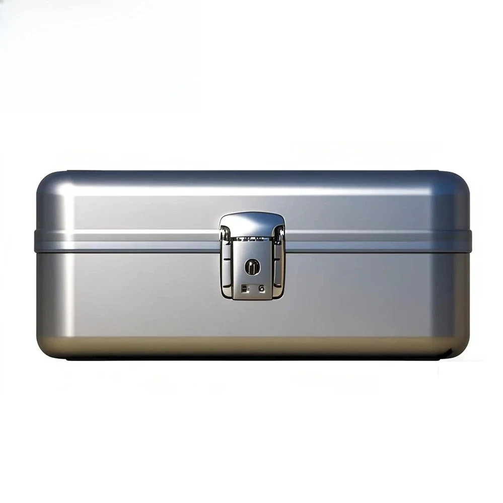 Portable aluminum box tea set tea cup storage box