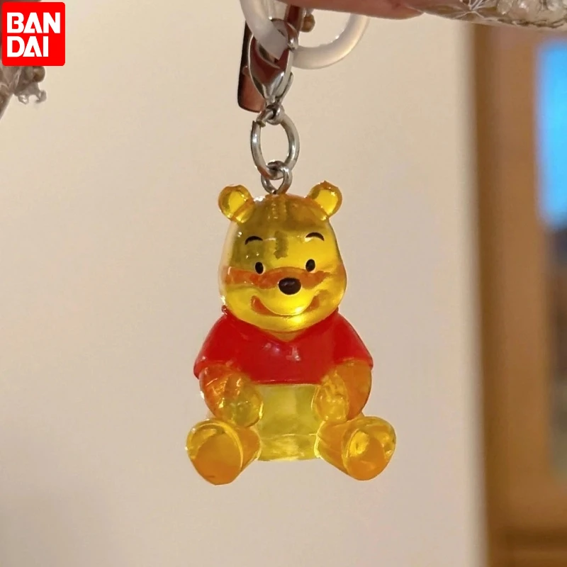 

BANDAI Disney Gashapon Capsule Toy Winnie the Pooh Stitch Marie Cat Dumbo Anime Figures Pendant Collection Decoration Kids Gifts