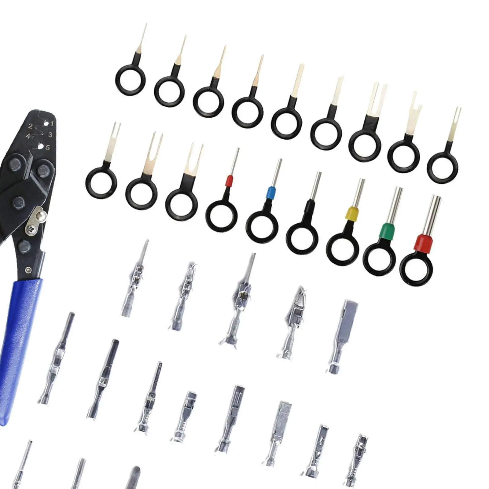 340 Pieces Car Electrical Wire Terminal Pin Connector Kit Professional Car