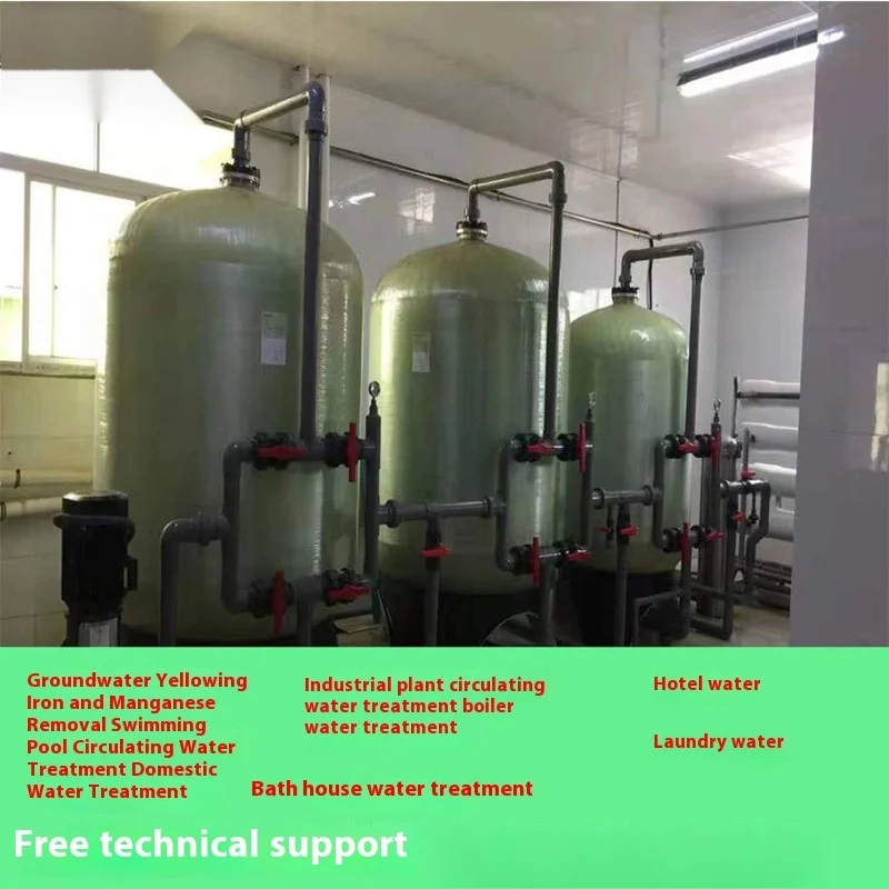 Attrezzatura per ammorbidire caldaia industriale Acqua di pozzo Decalcificazione dell'acqua sotterranea Rimozione scala da acqua di pozzo e acqua sotterranea