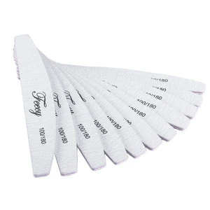 Double side of nail buffer file, buffer files, 80 grit, 100 grit, 150 grit, 180 grit, nail art, manicure tool, 10pcs per lot 8 Main Sales Sandpaper Polytor Nail - №5