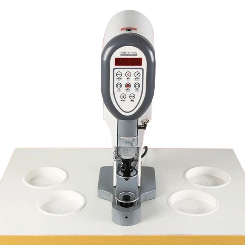 Microcomputer buckle machine, high-power automatic counting large white buckle, electric integrated buckle machine