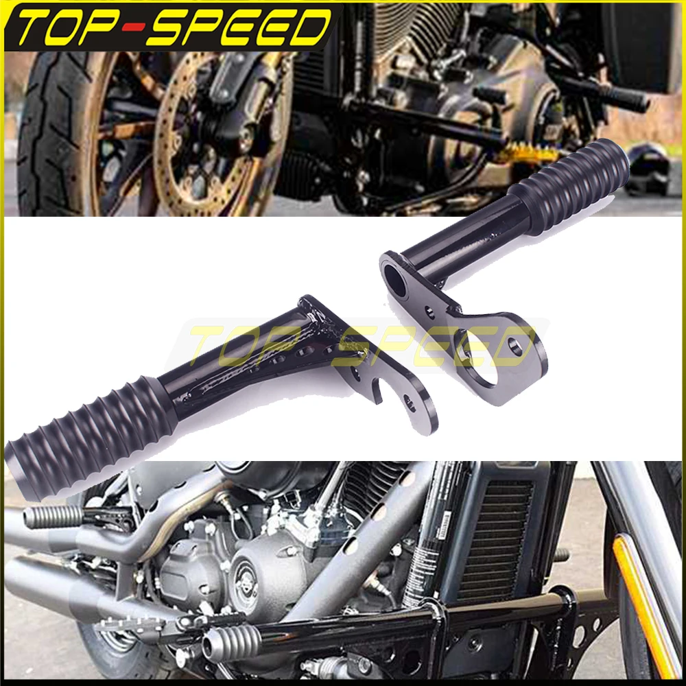 Black Motorcycle Crash Bar For Harley Softail Street Bob FXBB Low Rider FXLR Fat Bob 114 FXFBS 18-20 S 114 FXLRS FXST S114 20-21