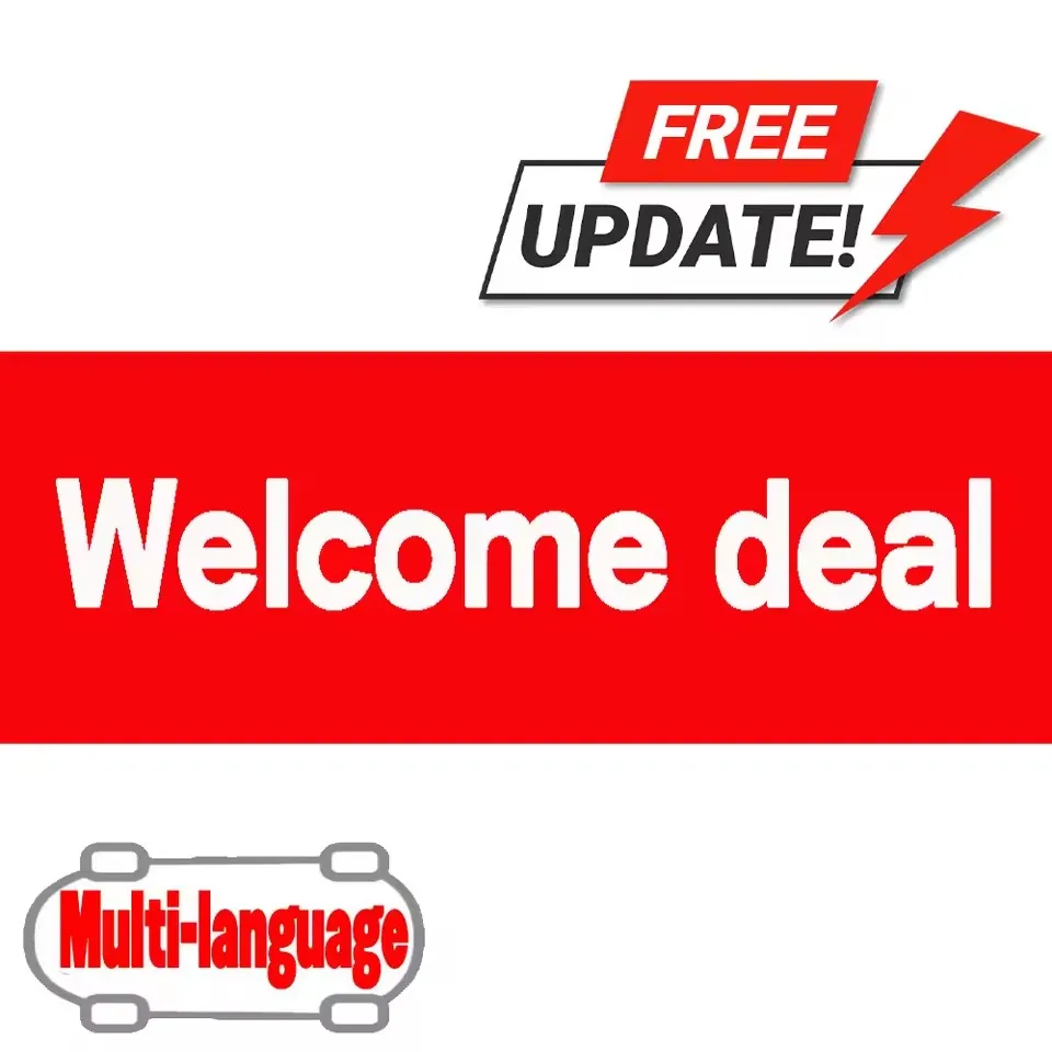 الماسح الضوئي VAG-COM Obd2 HEX 2 مع مقعد واجهة USB غير محدود VINs متعدد اللغات Atmega162 برنامج تحديث VCD لـ Automotive Diag