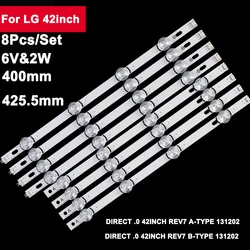 4pair Backlight TV Strip LED For LIG 42inch 42LB5610 42LB5800 42LB585V 42LB DRT 3.0 42 A/B 6916L-1709A 1710A 6916L-1957A 1956A