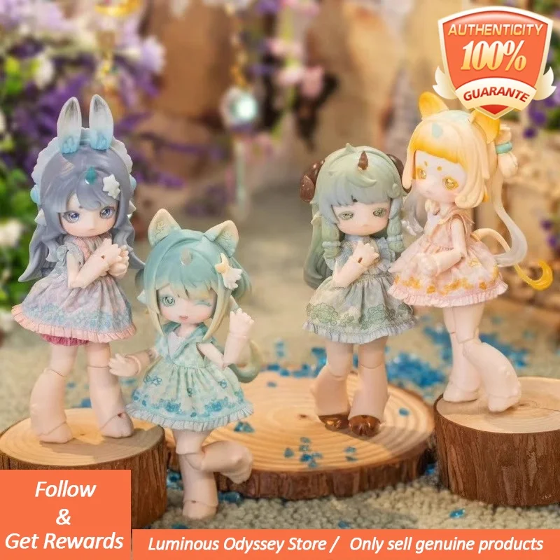 

Box Antu - Cute Beast Magic Series 1/6 Bjd Kawaii Do Blind Box Toys Cute Action Anime Figure Kawaii Model Gift Mystery Box