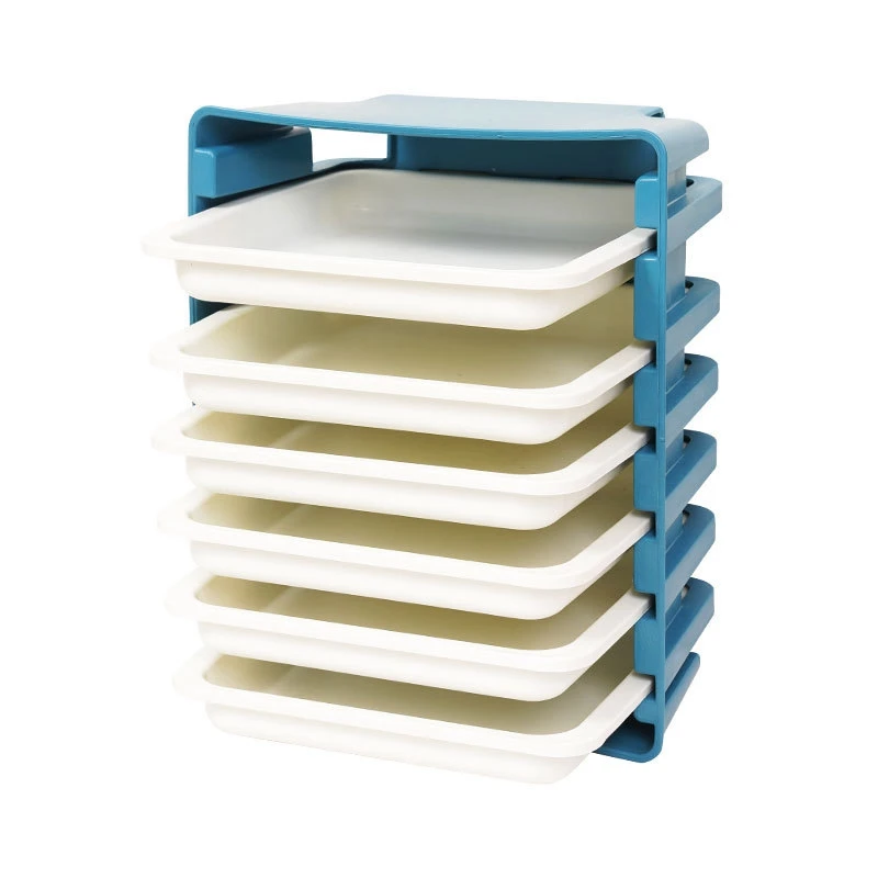 Multi-Layer Drawer-Type Dishes Wall-Mounted Side Dishes Tableware Storage Tray Kitchen Organizer Stackable Plate