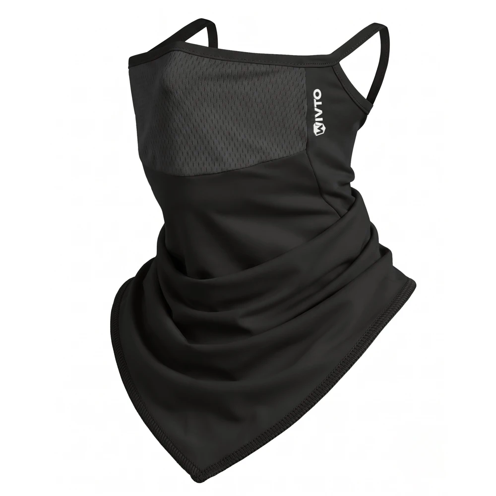 1 Stück/3 Stück Unisex Sommer Kühlende Sonnenschutzmaske Elastische Atmungsaktive Halbgesichtsmaske für Outdoor-Sport Wandern Angeln Radfahren – Detail 11