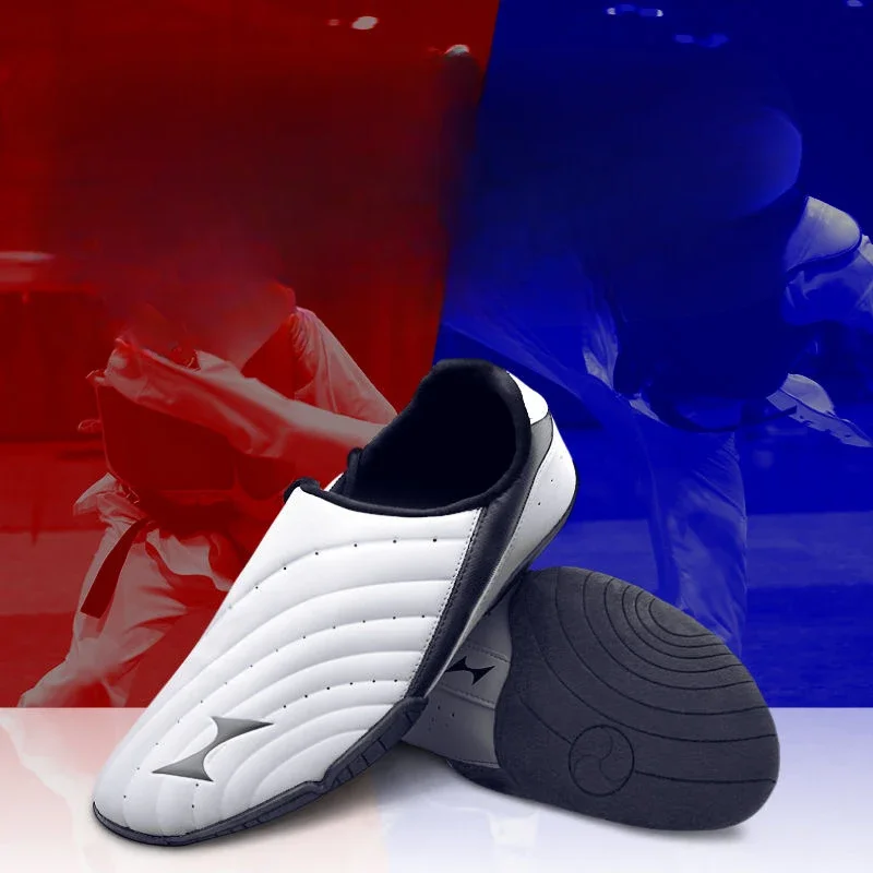 2024 New Arrival Taekwondo Shoes for Men Women Soft Bottom Tai Chi Shoes Unisex Designer White Taekwondo Training Big Boy