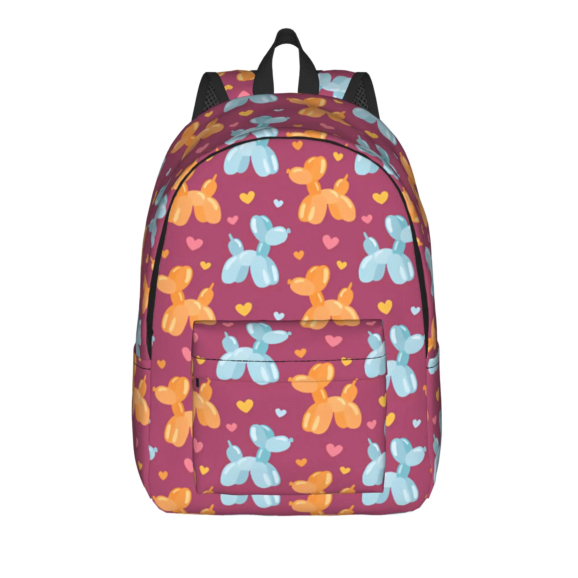 Balloon Dog Cattoon Backpack  Hiking Backpacks Student Elegant High School Bags Designer Print Rucksack