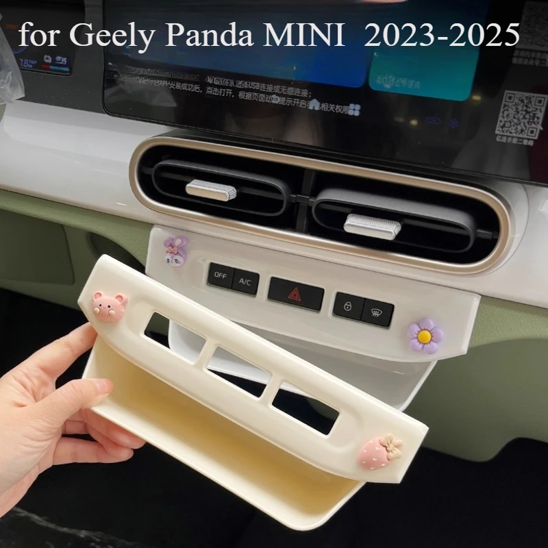

Custom Dashboard Storage Organizer Box for Geely Panda MINI 2023-2025 (Knight Karting Edition Compatible)