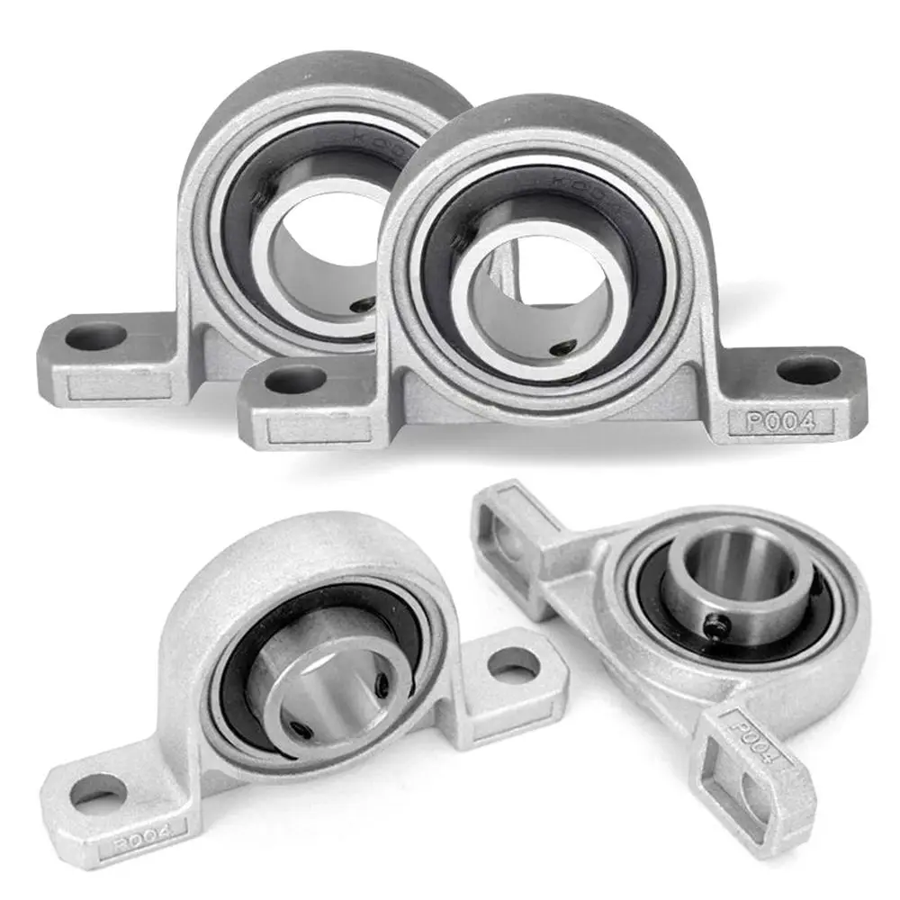 Self-aligning 8mm 10mm 12mm 15mm Mounted Block Housing Pillow Block Bearing Thrust Bearing ZINC Alloy KP000 KP001 KP002