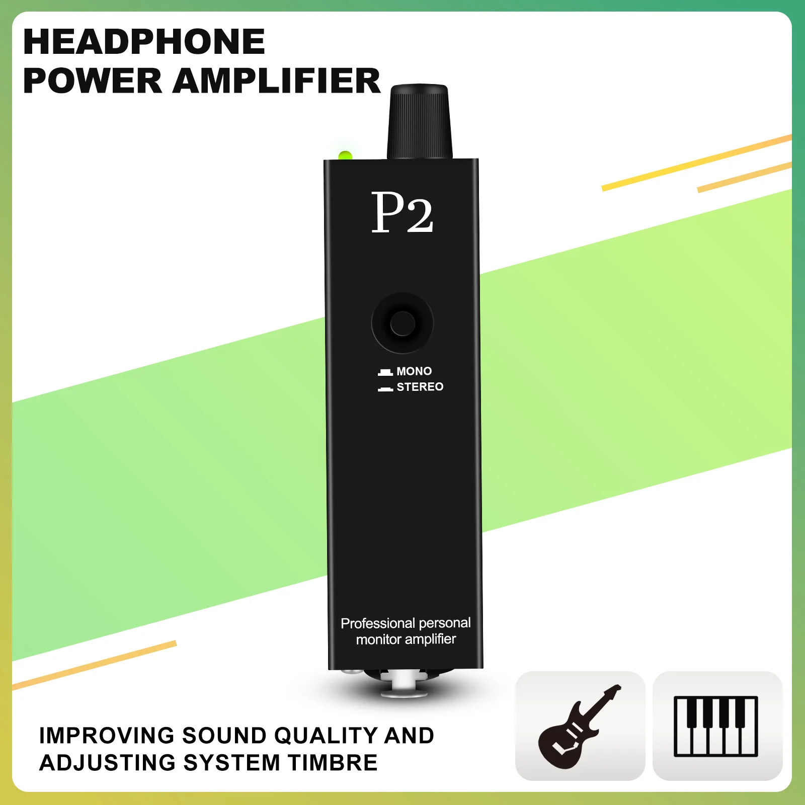 P2 Headphone Amplificador, Amplificador