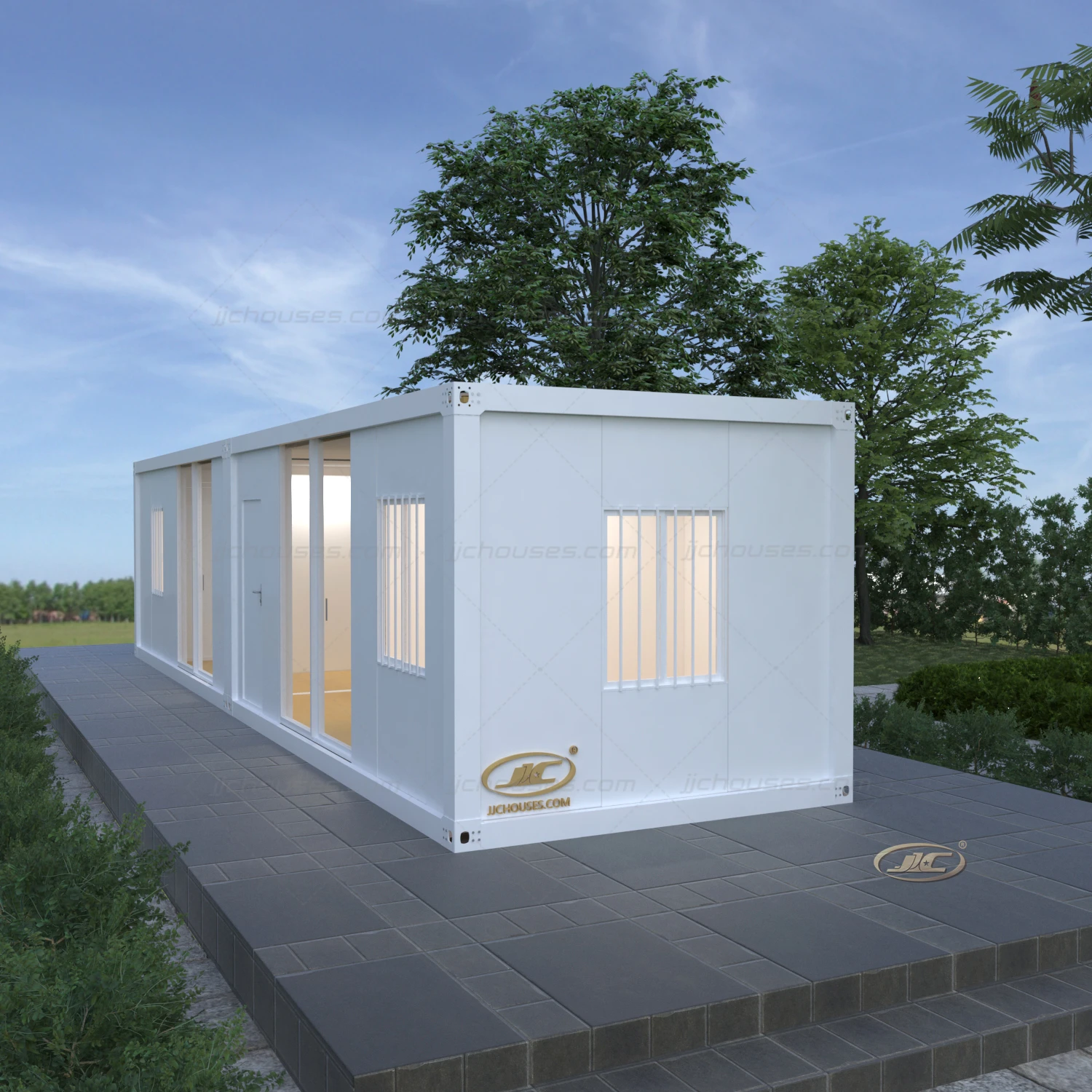 mobile modular china ready made hous design portable prefab prefabricated flat pack price homes luxury living container house