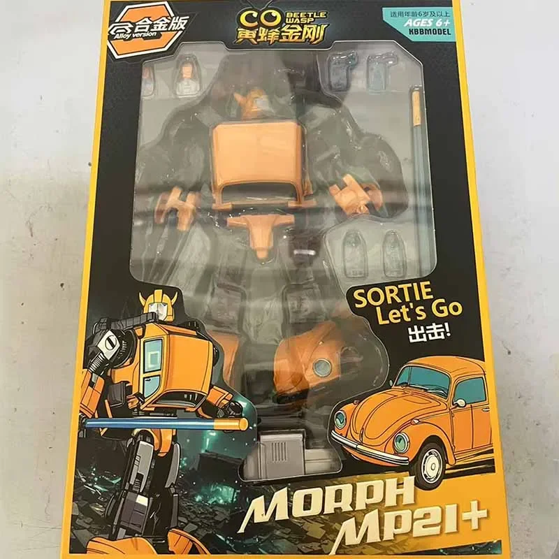Transformations-Roboter-Auto-Modellbausatz KBB 6636 KO MP21 Bee Anime-Film-Actionfigur Verwandlungs-Sammelspielzeug