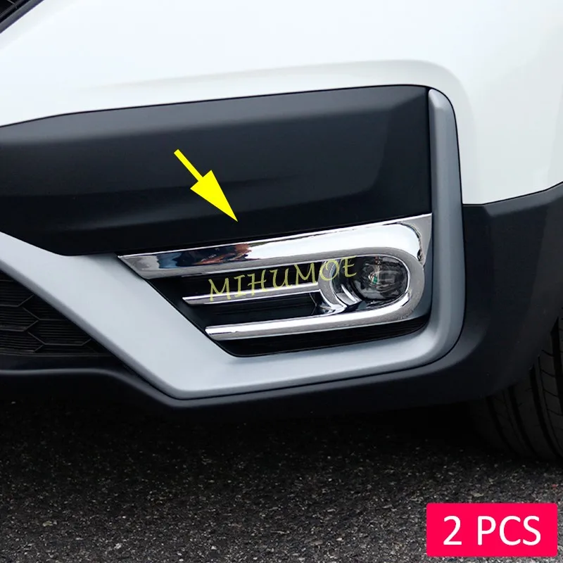 

For Honda CR-V 2020-2022 Chrome Front Fog Light Cover Trims