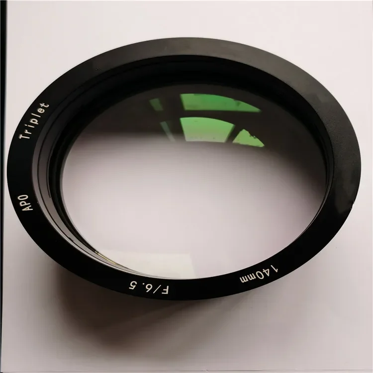 Manufacture PV/4 multi coating telescope APO 140mm F/6.5 optical triplets lens for astronomical telescope