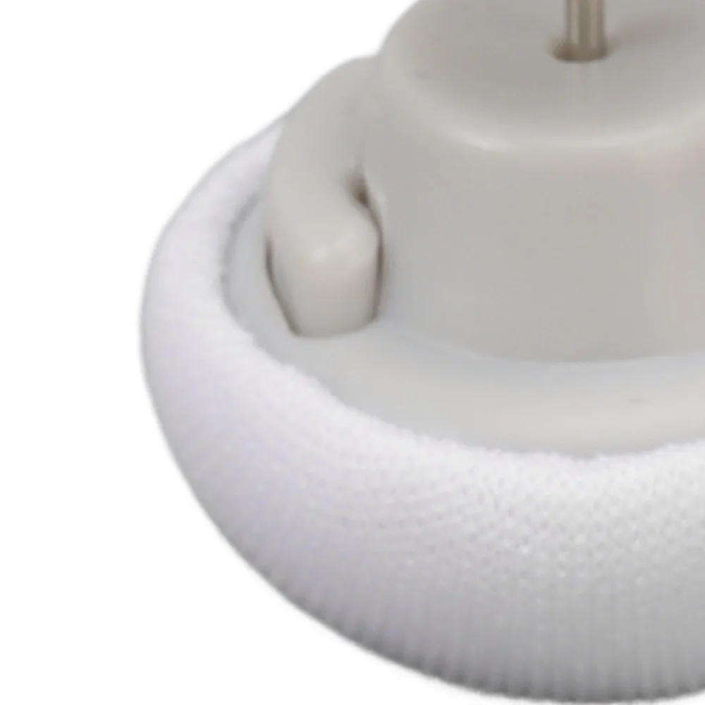 16PCS Soft White Duvet Cover Clip Compact Mushroom Shape Quilt Fastener Clip Comforter Clip Pillow Cover