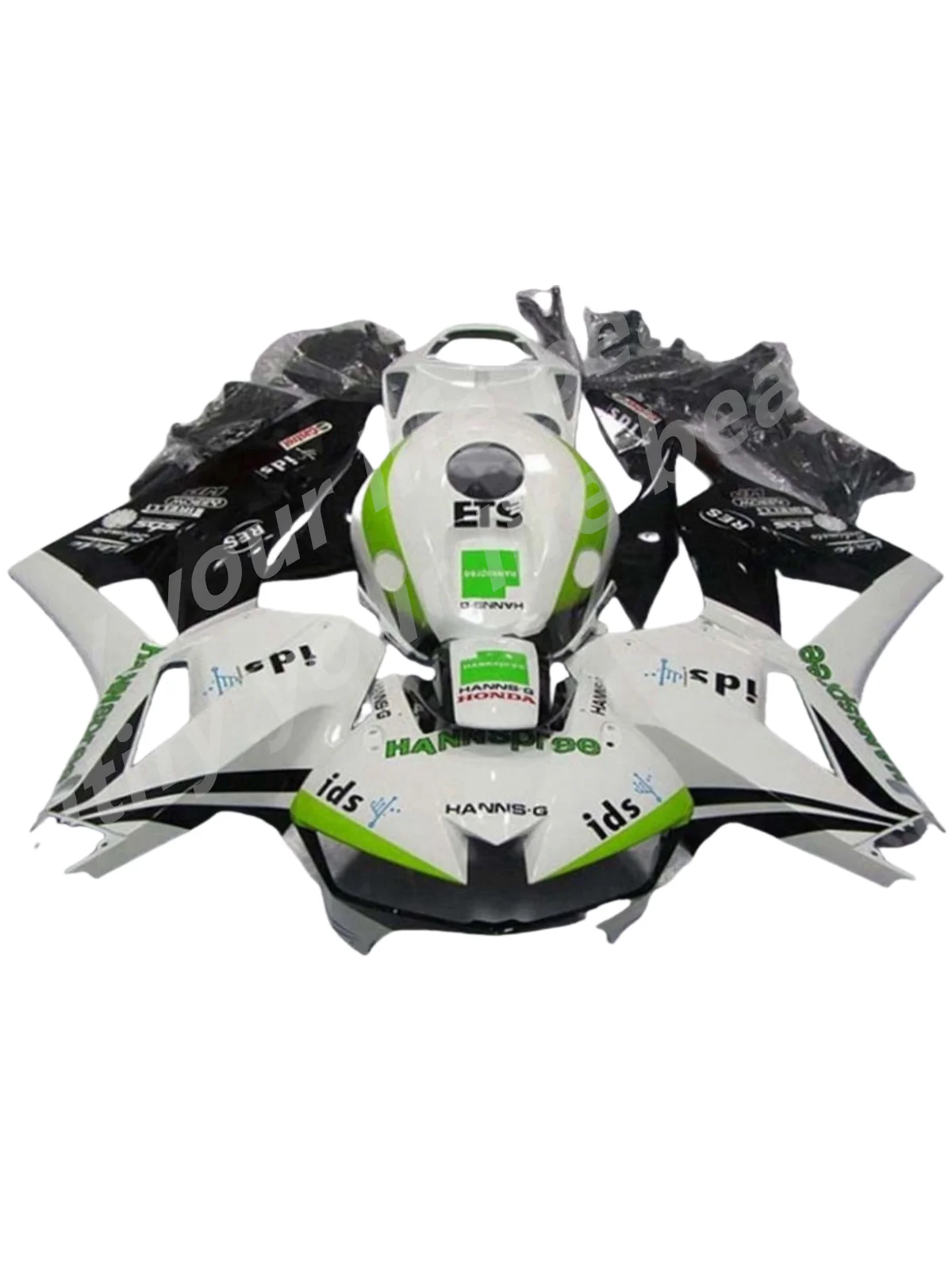 For HONDA CBR600RR CBR 600RR CBR 600 RR F5 2013 2014 2015 2016 2017 Motorcycle fairing body kit ABS injection green black white