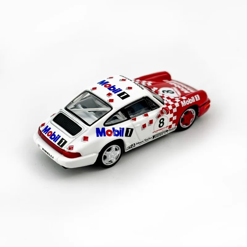 Sparky&Tiny 1/64 Porsche 911 964RS # 8-gelegeerd speelgoedmotorvoertuig gegoten metalen model