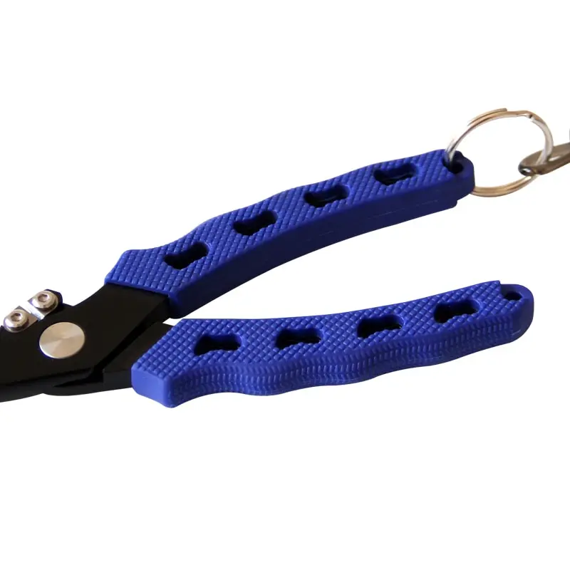 ILure Stainless Steel Fishing Pliers Clamp Split Ring Tungsten Steel Blade Line Cutter Multifunction Fishing Tackle Tool Pesca