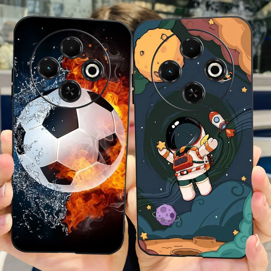 สําหรับ Tecno Spark 30C 4G กรณี kl5 kl5n Stylish ทาสีฝาครอบโทรศัพท์กันกระแทกสําหรับ Tecno Spark 30C Spark30C 4G Soft TPU Fundas