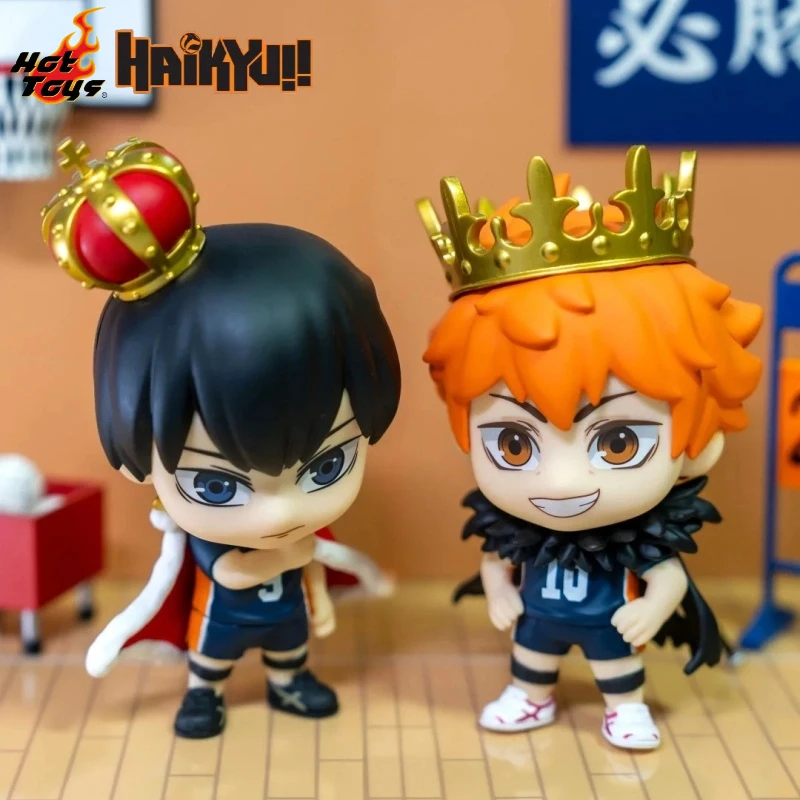 

Подлинные горячие игрушки ‌ Хайкю!! Аниме Фигурка Хината Сёйо Тобио Кагеяма COSBABY Мини Коллекционная Кукла Подарки COSB1130-1131