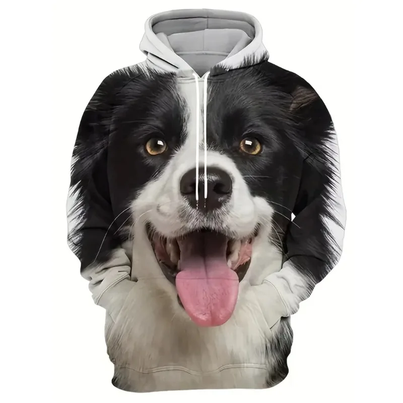 3D Full Printed Pet Hoodie Funny Dog Hoodies Harajuku Fashion Men Women Adult Children's Cute Dog Pattern y2k Tops European Size