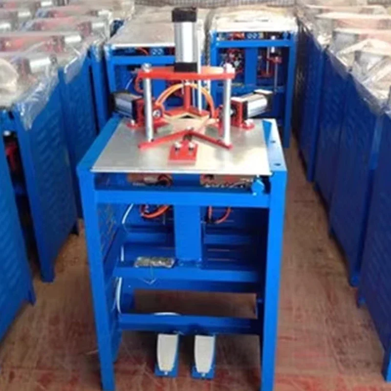 Cross-stitch Mounting Machine Enlarged Four-cylinder Angle Nailing  Photo Frame Corner Stitching Tool