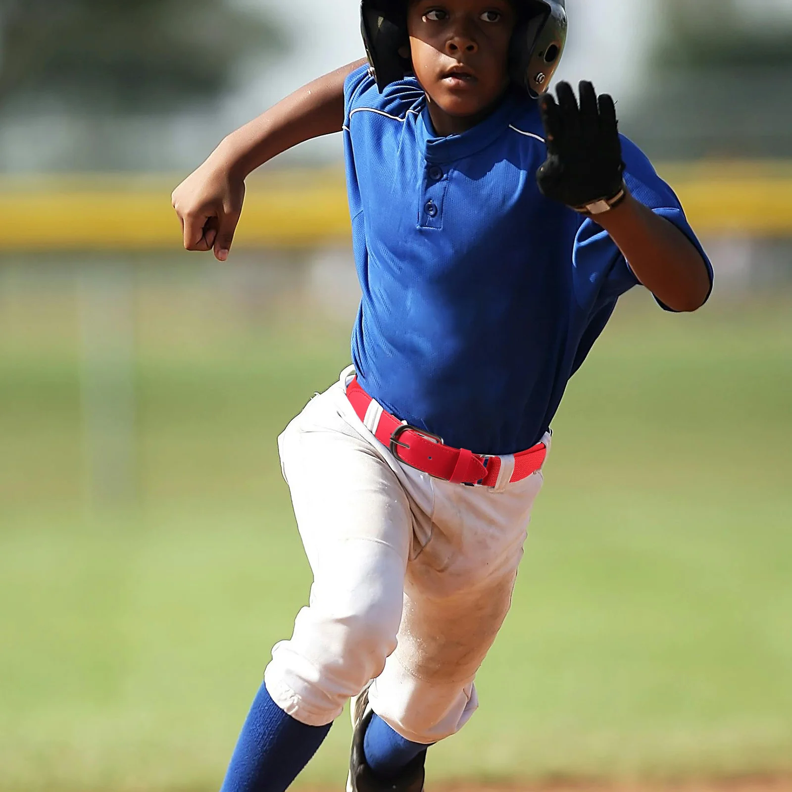 حزام بيسبول مرن للشباب، حزام كرة لينة من النايلون قابل للتعديل لملحقات البيسبول الرياضية #5