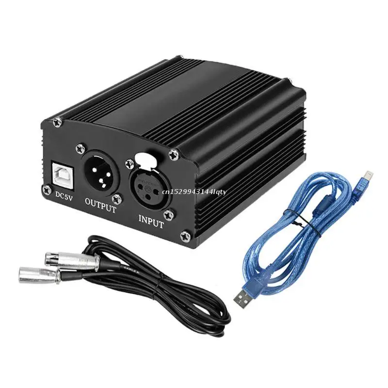 

48V Power Supply Equipment Rechargeable Stable Power Supply Low Noise for Karaoke Musical Instruments Live Dropship