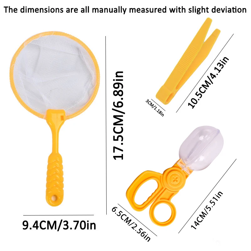 Clip de capsule d'insectes pour enfants, clip de filet d'insectes papillon, pince à épiler, jouet de pêche en filet, exploration naturelle en plein air, cadeau d'anniversaire