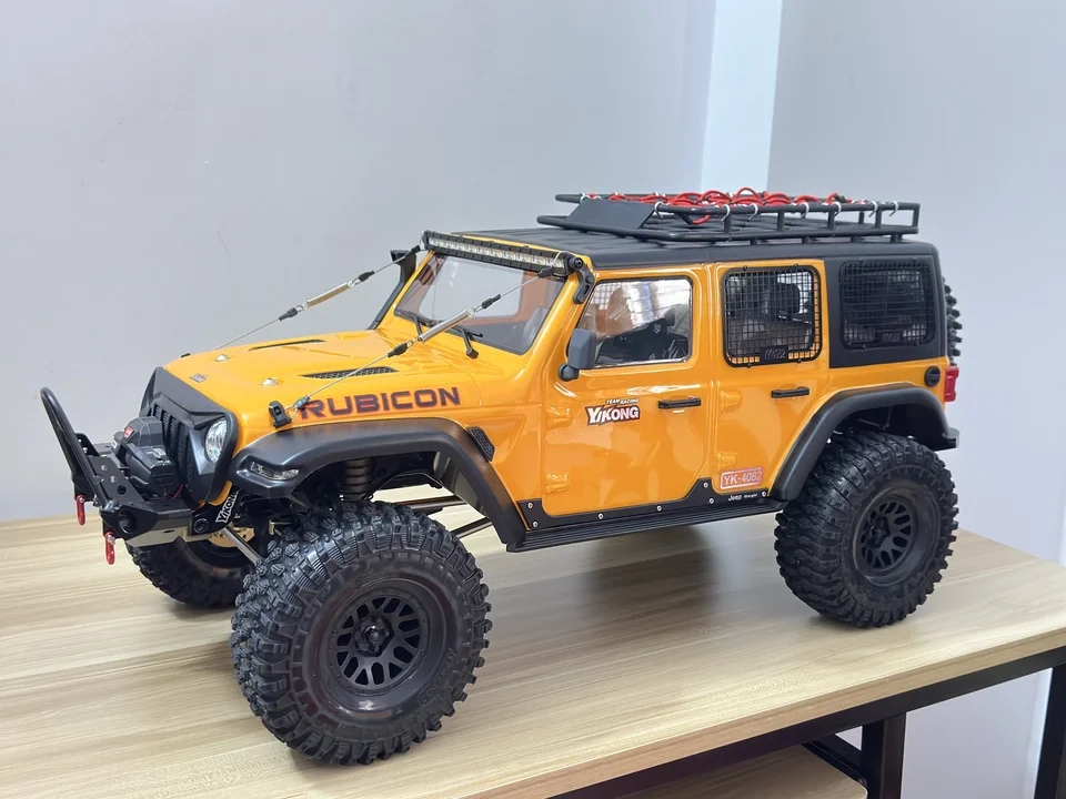Yk4082 1:8 원격 조종 등반 차량 RC 크롤러 전문 시뮬레이션 자동차 모델 디퍼렌셜 락 하이 4x4 오프로드