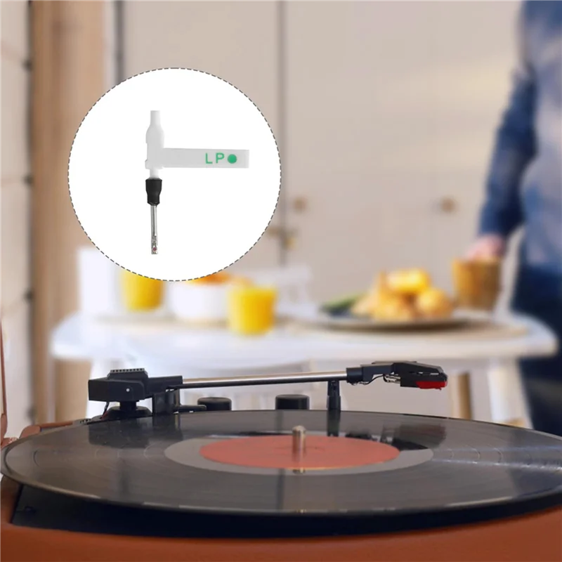 ABUO-2X Phonograph Turntable Dual Moving Stylus Needle Replace The Touch Pin With LP Vinyl Needle LP.LP