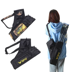 Archery 4 Tubes Arrow Quiver and Waist Arrow Quiver Compound Recurve bow Hip Quivers