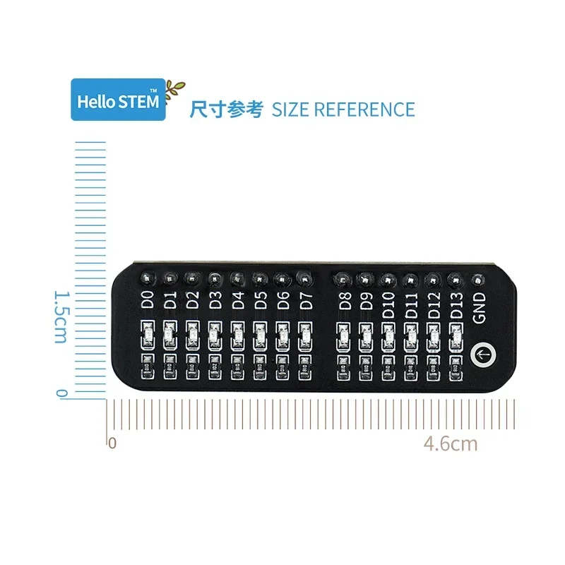 LED flow light module digital port marquee development board for Arduino electronic building block maker education