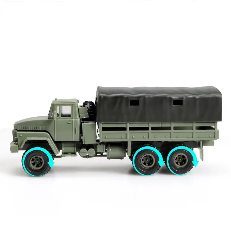 4D 1/72 Russia Kraz-260 Tractor Assembly Model Heavy Truck Plastic Military Model Kit Vehicle Toy - Image 4