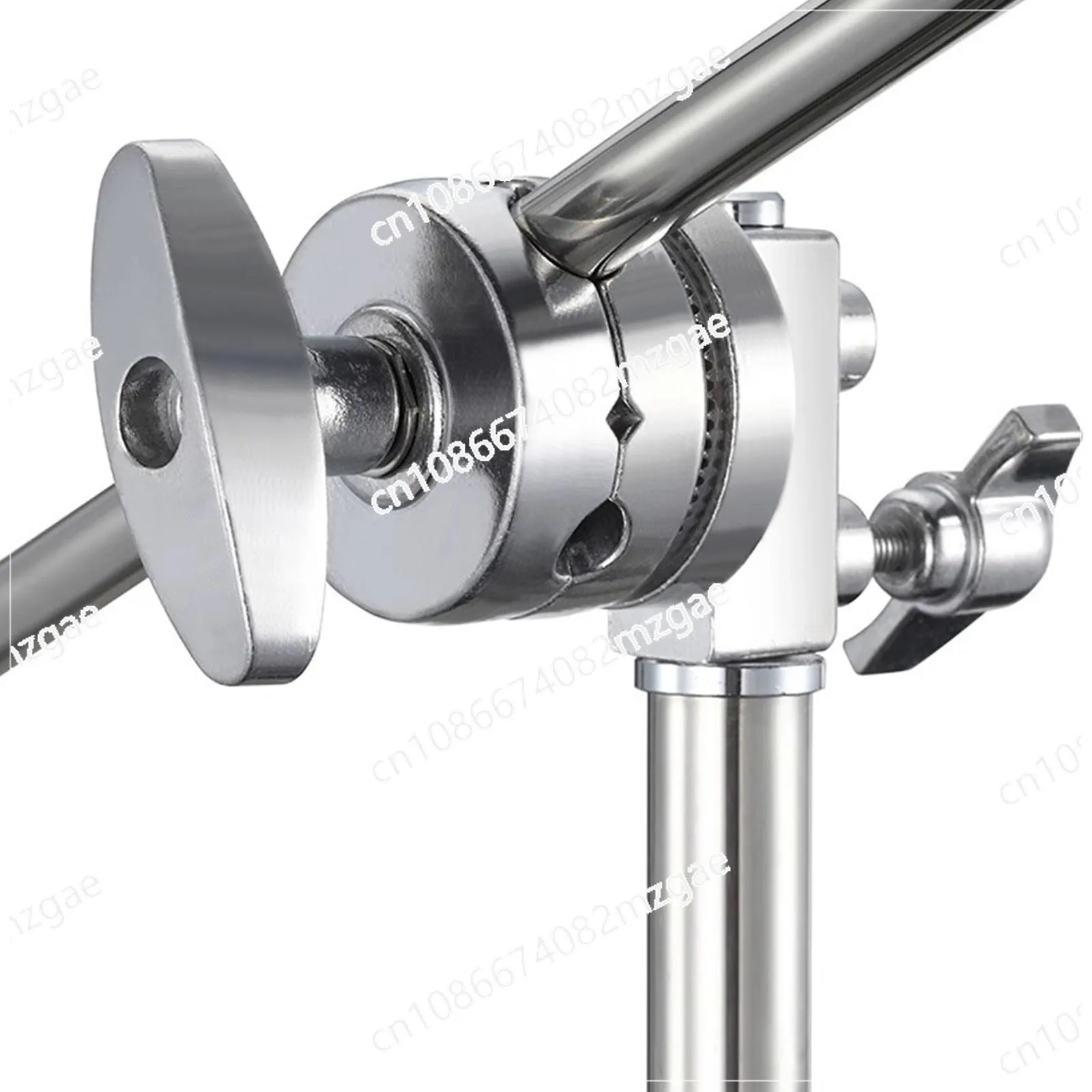 Heavy Duty Stainless Steel Stand Grip Head 4 Hole Diameter with 4mm, 11mm, 15mm, 16mm Mounting Universal Clip Suitable for C-Mou