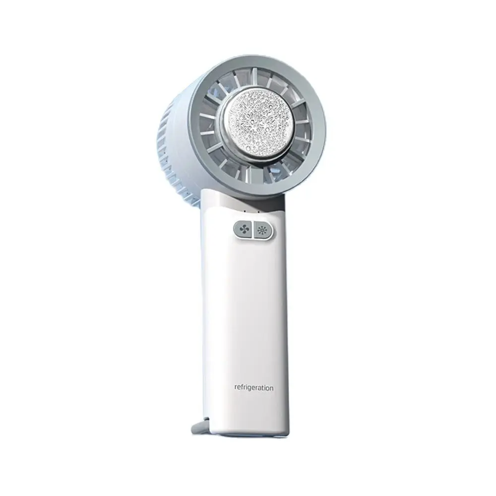 مروحة تبريد ثلج محمولة ، 3 سرعات ، مروحة تبريد محمولة ، بطارية mAh ، مروحة USB صغيرة للخارج