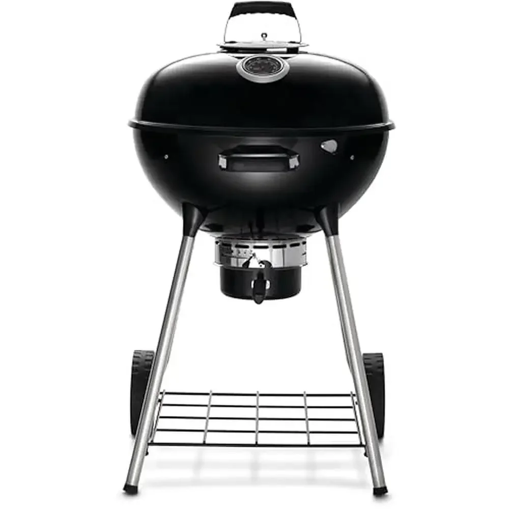 

Charcoal Kettle Grill 360in² Cooking Area Vortex Heat System Precise Temperature Control Integrated Tool Hooks Easy Maintenance