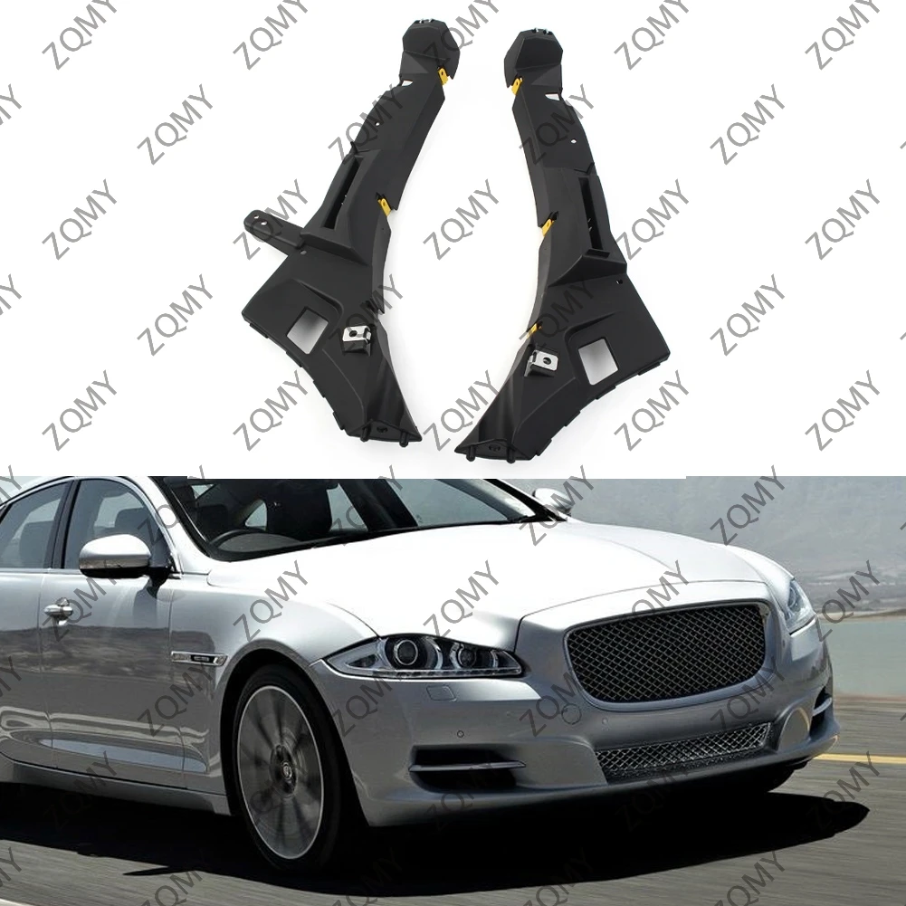 Montagem do amortecedor dianteiro do carro para Jaguar XJ, suporte C2D43335, 2010, 2011, 2012, 2013, 2014, 2015, 2016, 2017, 2018, 2019, 2 peças