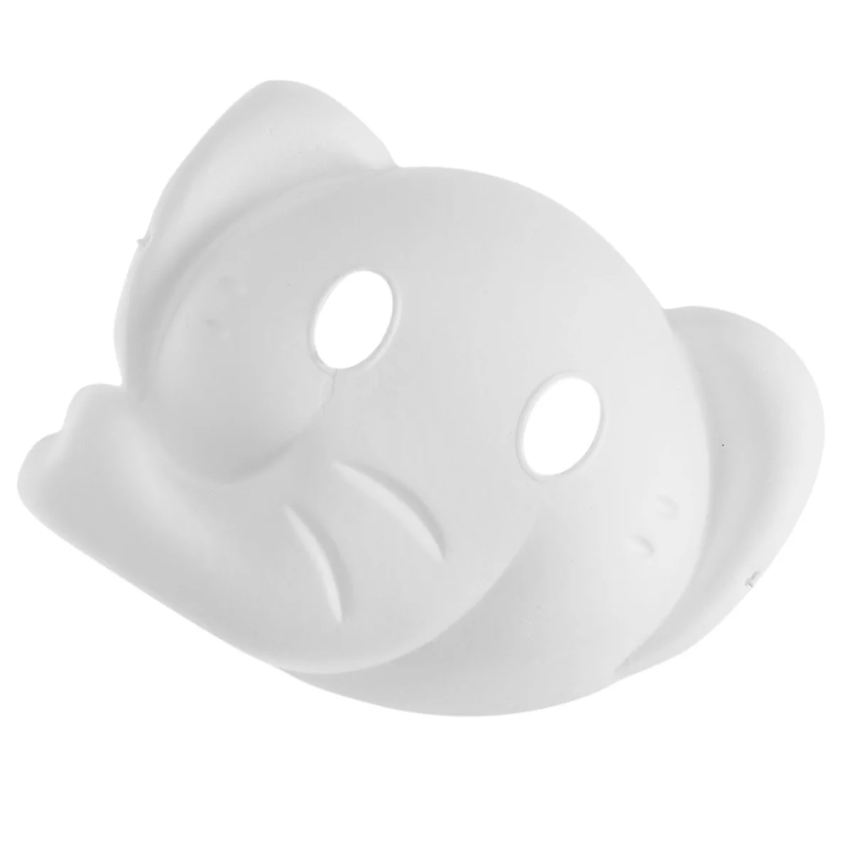 ブランクマスク ペイントマスク フルフェイス DIY ペイントコスチューム ゴムバンド 安全で快適 子供 大人 イースター用