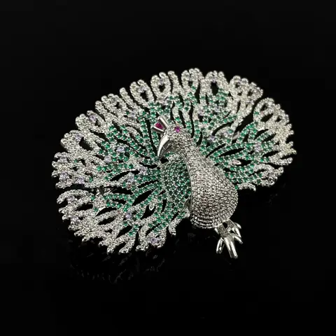 10 best sales मोर ब्रोच - №7