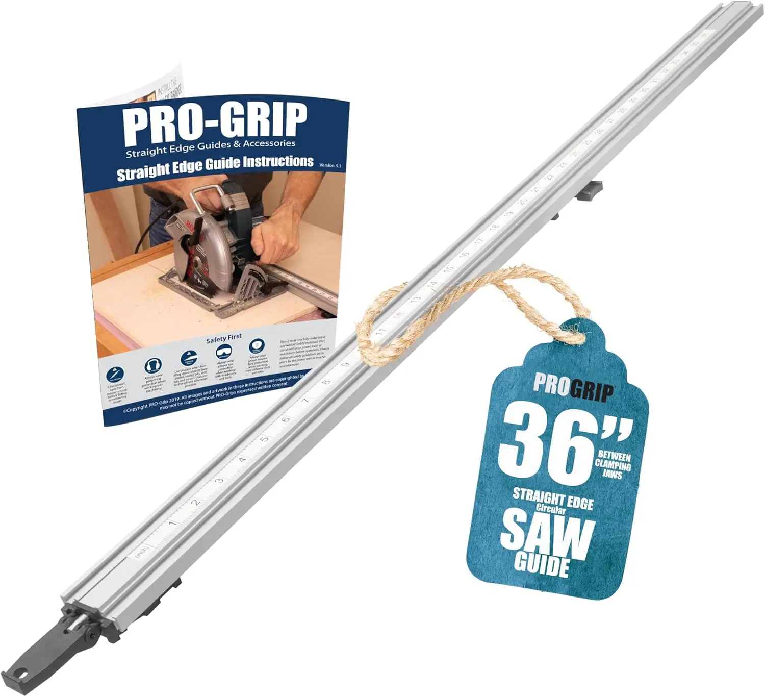 

Зажим для прямой резки больших листов фанеры и пазов, конструкция ProGrip