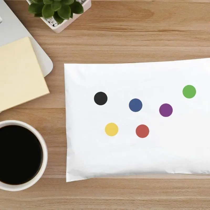 2025 새로운 1000Pcs 13mm 도트 스티커 다채로운 도트 스티커 교실 및 사무실 문서에 대 한 자기 접착 레이블 스티커