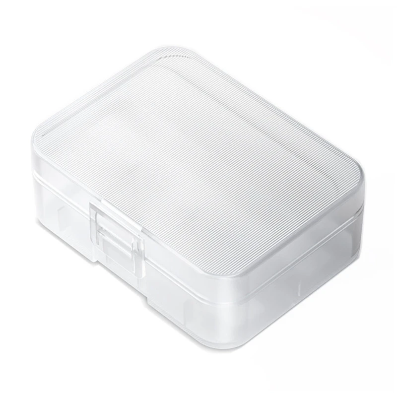 Convenient Battery Storage Case for 18500 Batteries Secure &Organize Batteries with this Plastic Storage Case Box D46B