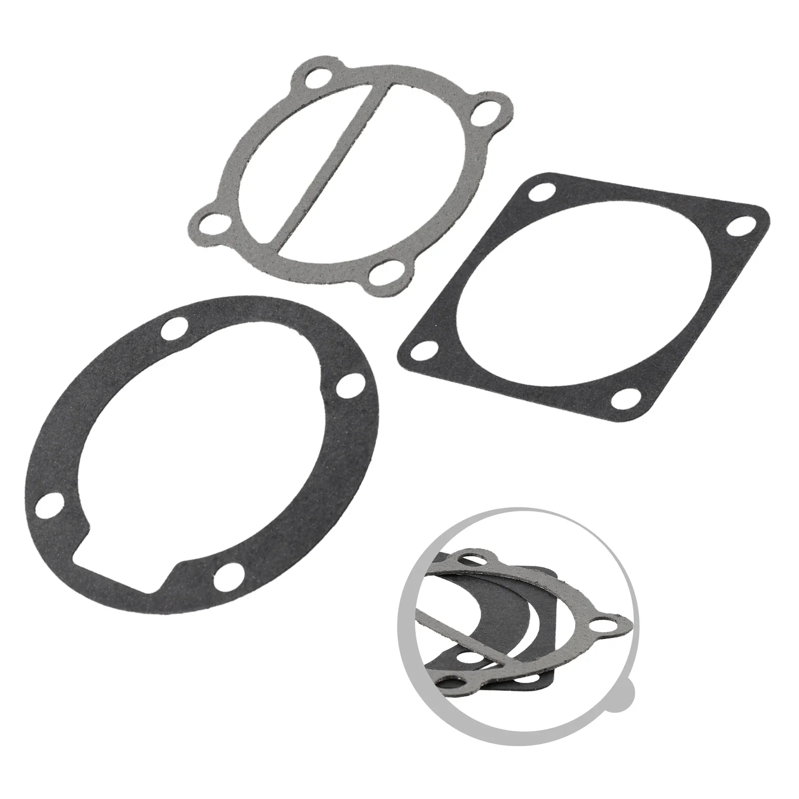 Air Compressor Cylinder Head Base Valve Plate Gaskets Washers Kit Replacement Parts For Power Tool Accessories